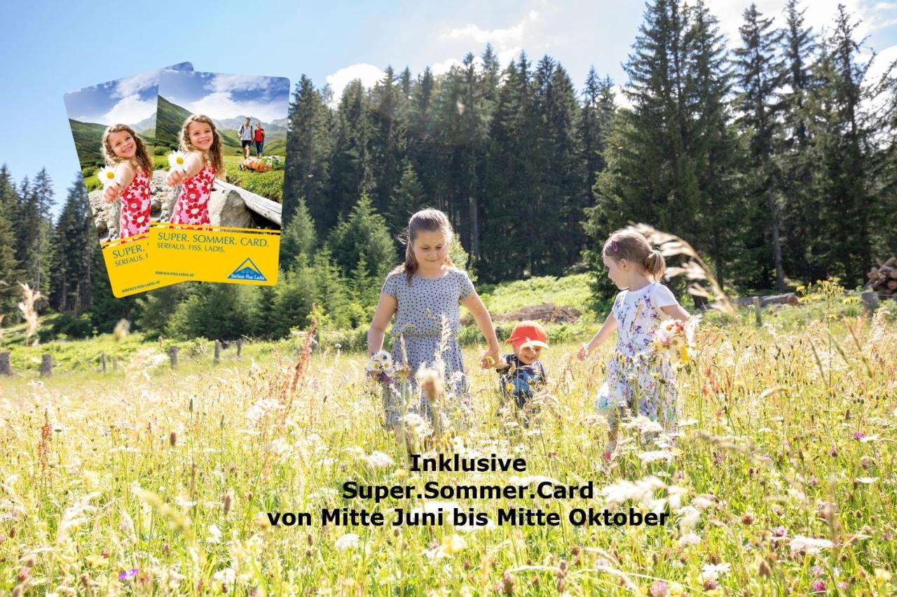 Alpenapart Ladis Ehemals Alpenapart Alexander Inklusive Sommer Bergbahnticket المظهر الخارجي الصورة