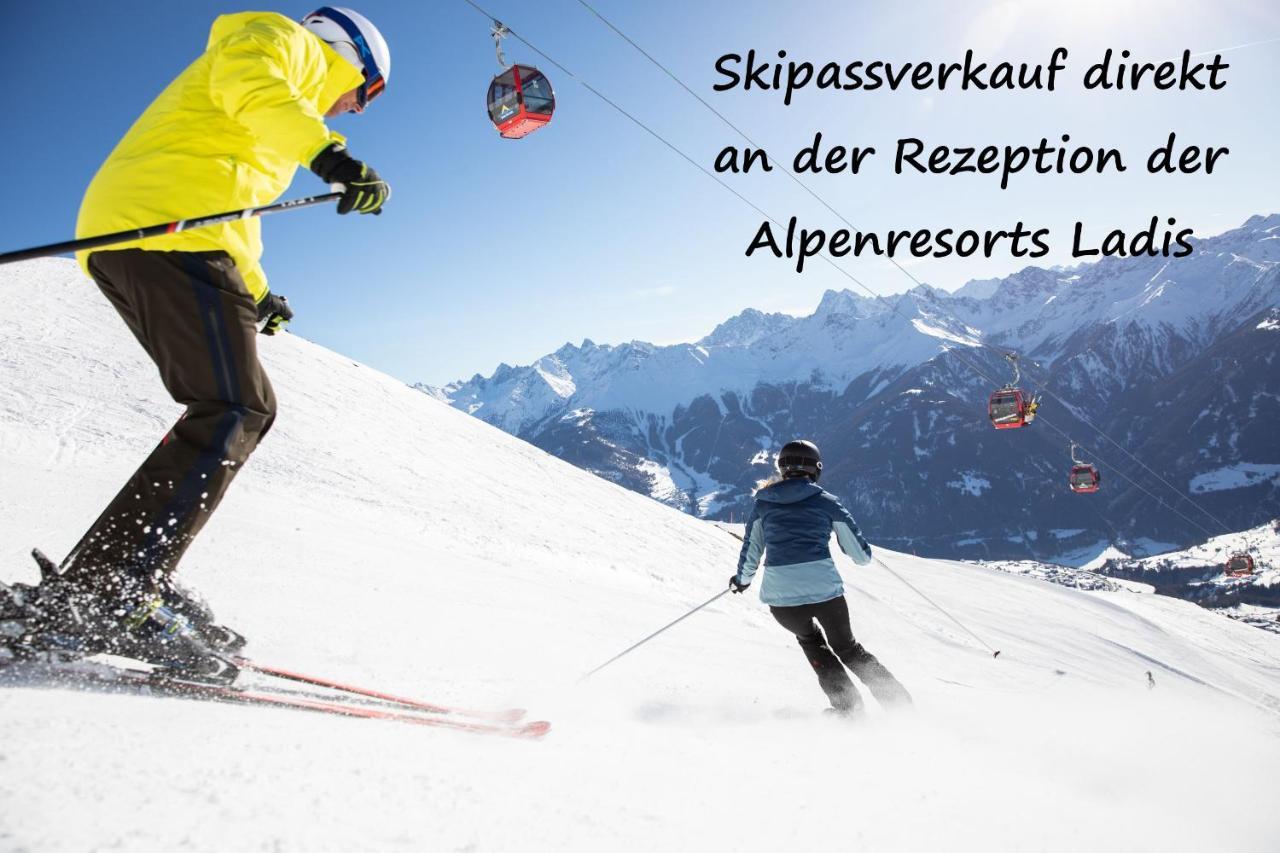Alpenapart Ladis Ehemals Alpenapart Alexander Inklusive Sommer Bergbahnticket المظهر الخارجي الصورة